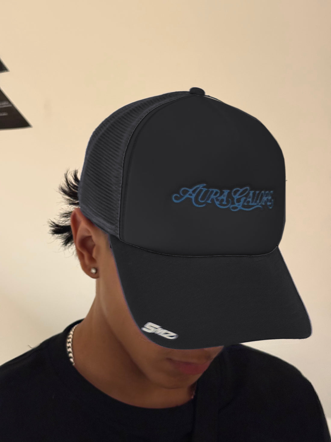 Aura Galore Trucker — Black